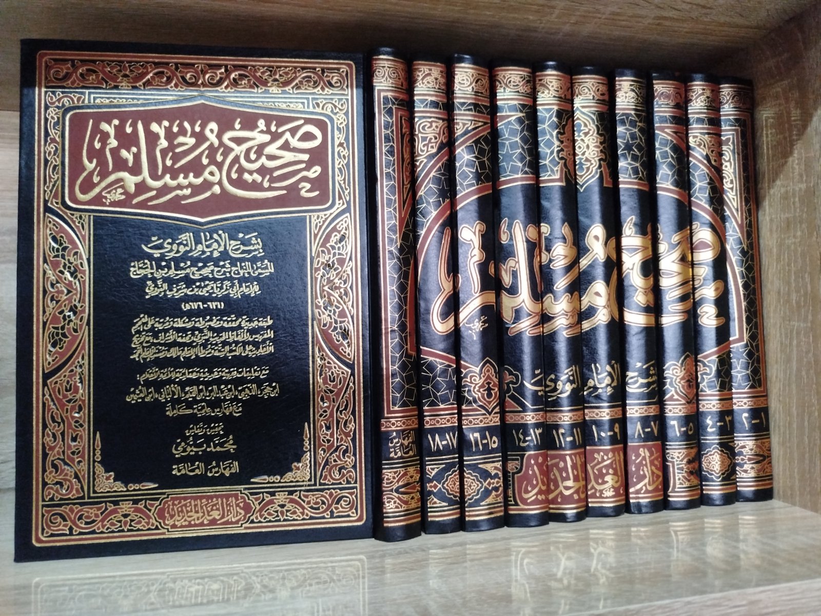 شرح صحيح مسلم 10/1 بالفهارس