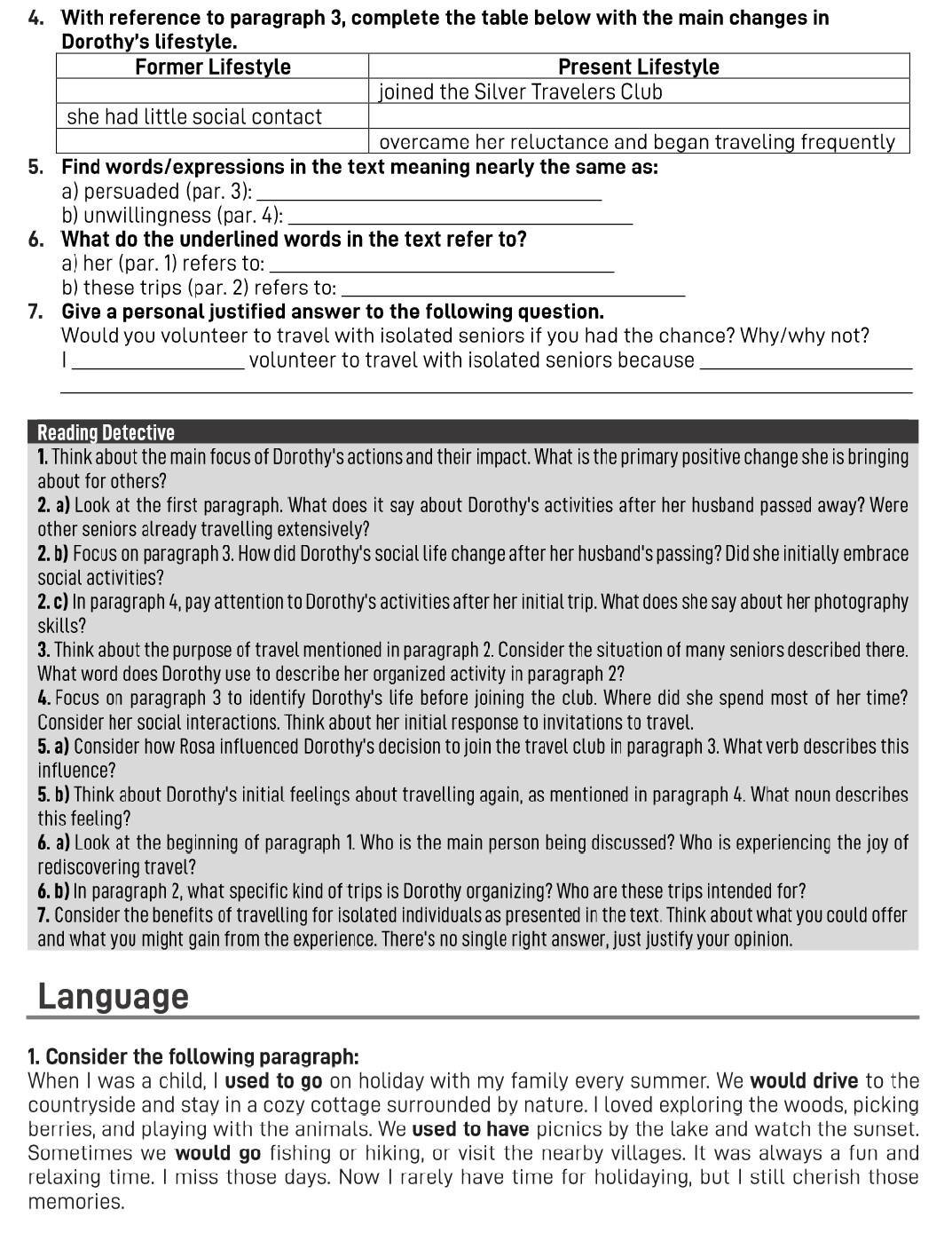 ENGLISH TUTOR BAC