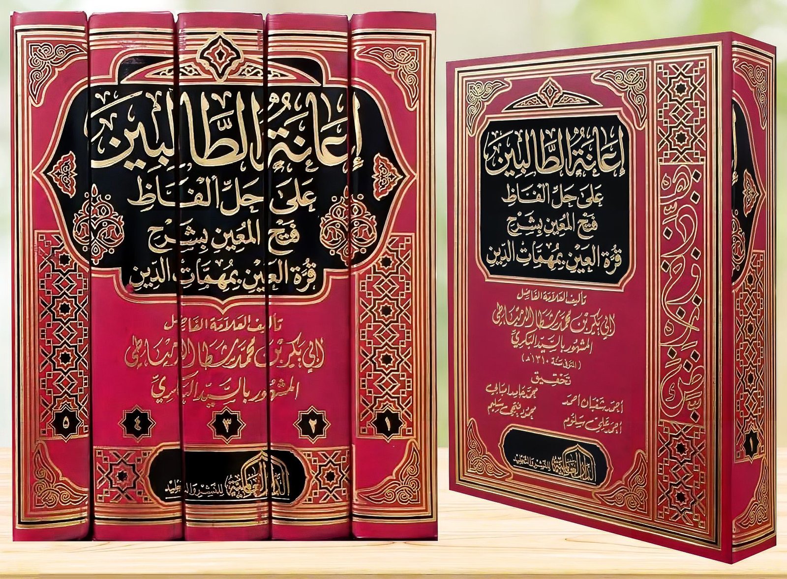 اعانة الطالبين على حل الفاظ فتح المعين 1/5 ورق شمواه 2لون